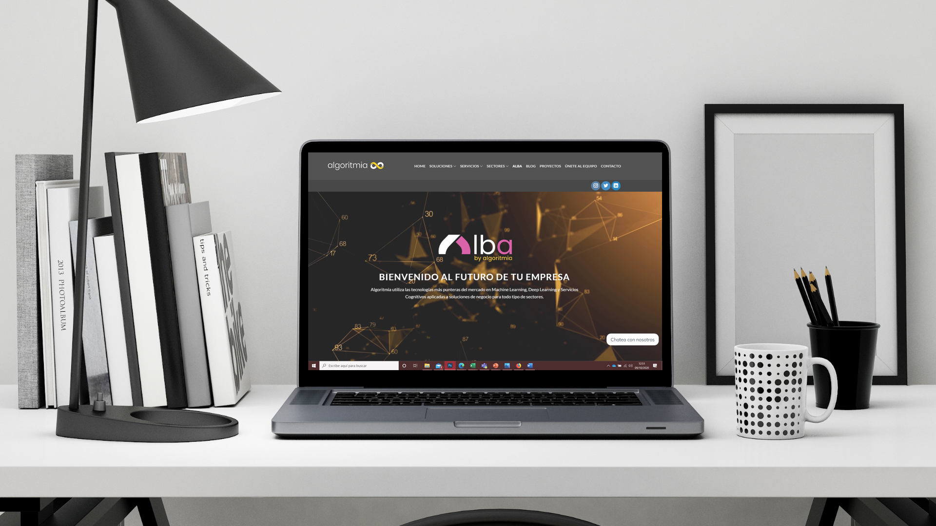 Portatil web Alba Algoritmia