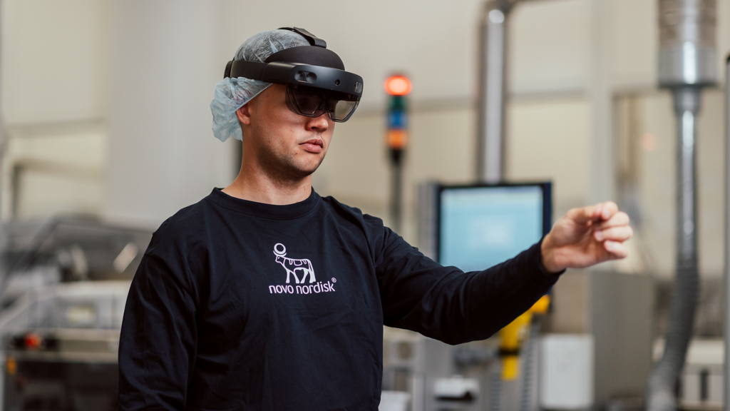 HoloLens 2 ayuda a los empleados de Novo Nordisk a ver el trabajo de nuevas maneras